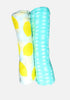 Image 1 of Large (0-12 Month) / Set of 2 for the product Kindermum Organic Cotton Muslin Swaddle Blanket 100 Cm X 100 Cm - Set Of 2 - Pista And Lemon
