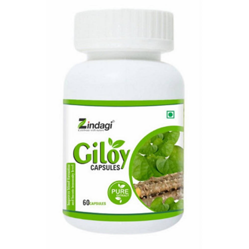 Image 1 of 60 caps for the product Zindagi Giloy Capsules