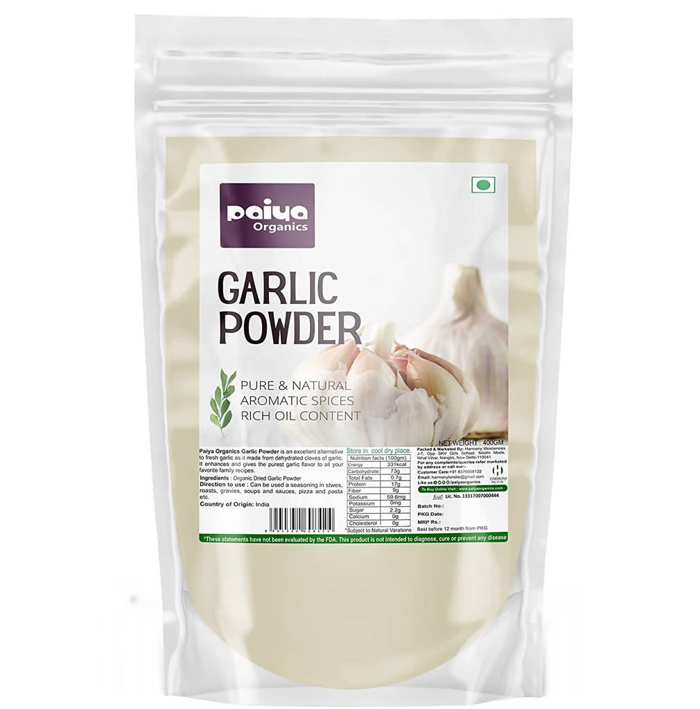 Image 1 of 100 gm for the product Paiya Organics Garlic Powder