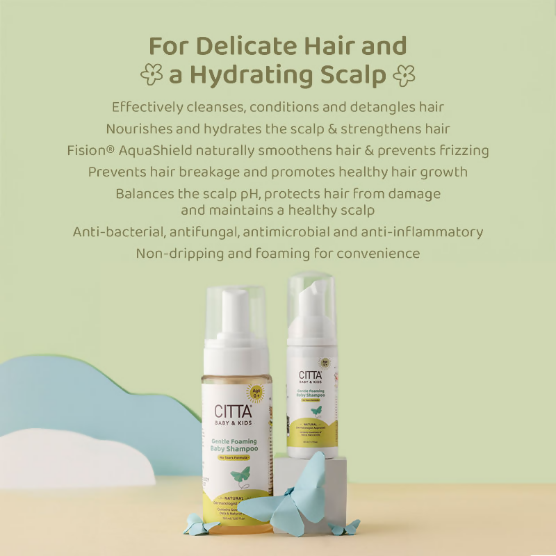 Image 2 of Citta Baby & Kids Gentle Foaming Baby Shampoo