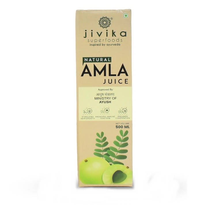 Image 1 of 500 ml for the product Jivika Naturals Amla Juice