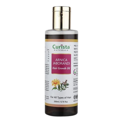 Image 1 of 200 ml for the product Curista Naturals Arnica Jaborandi Hair Growth Oil