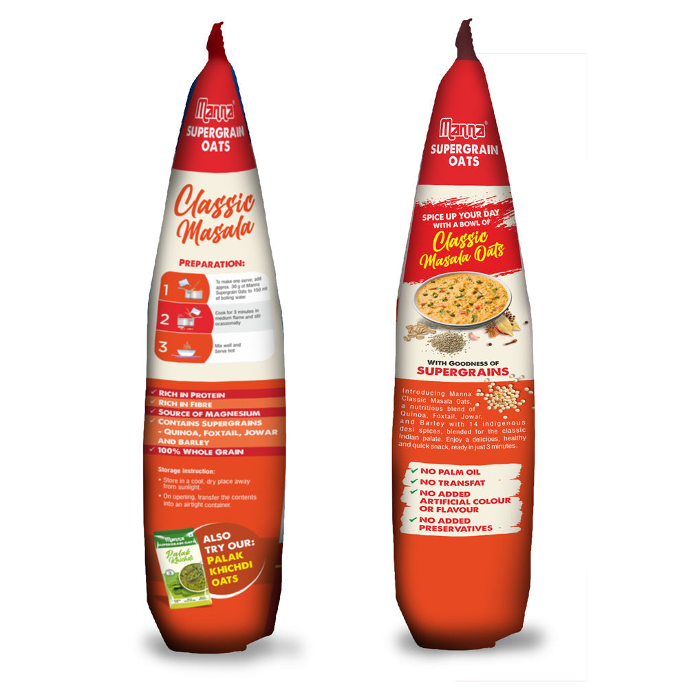 Image 8 of Manna Masala Oats Classic