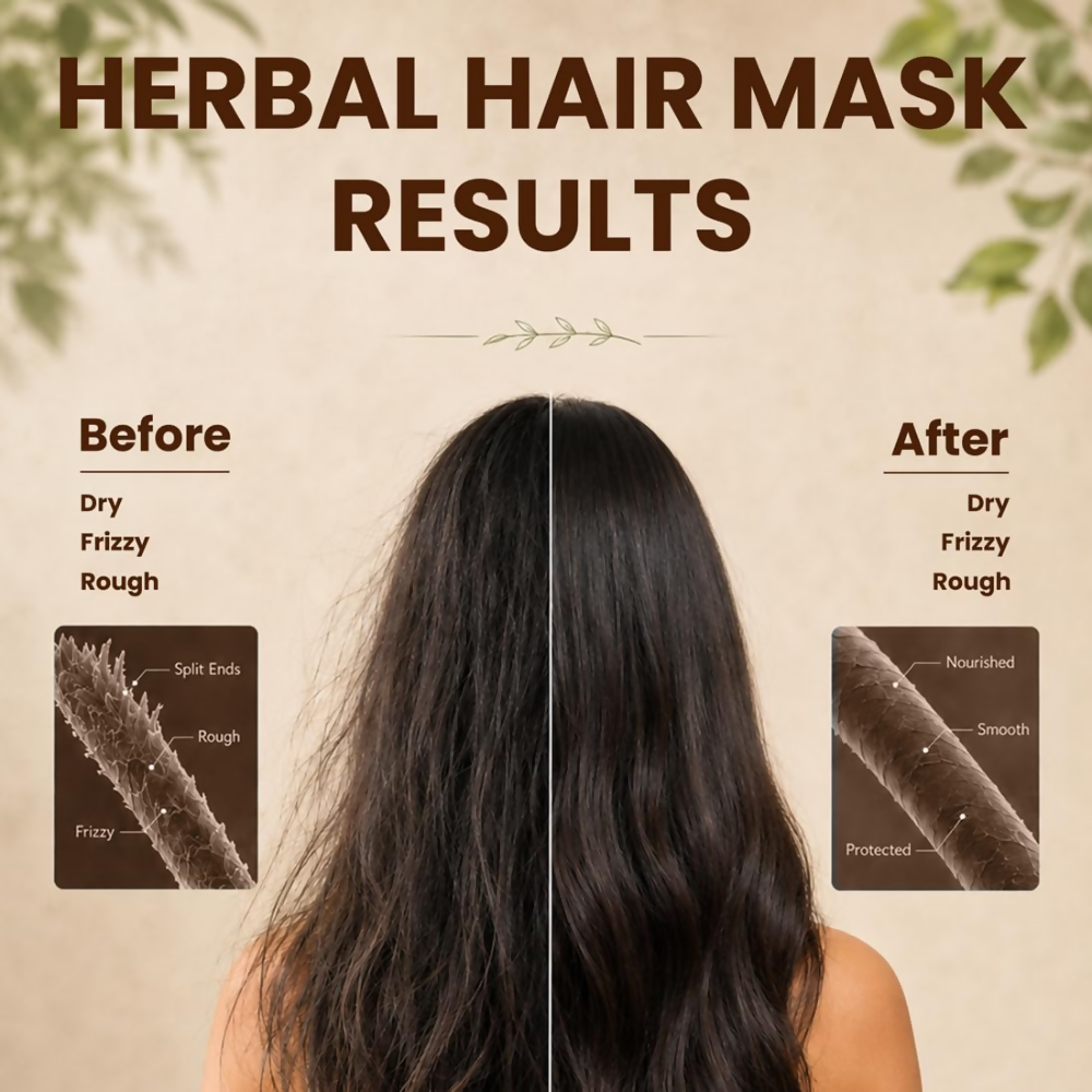 Image 3 of Pureus Herbals Shreekesha Amla Reetha Shikakai Hair Growth Mask