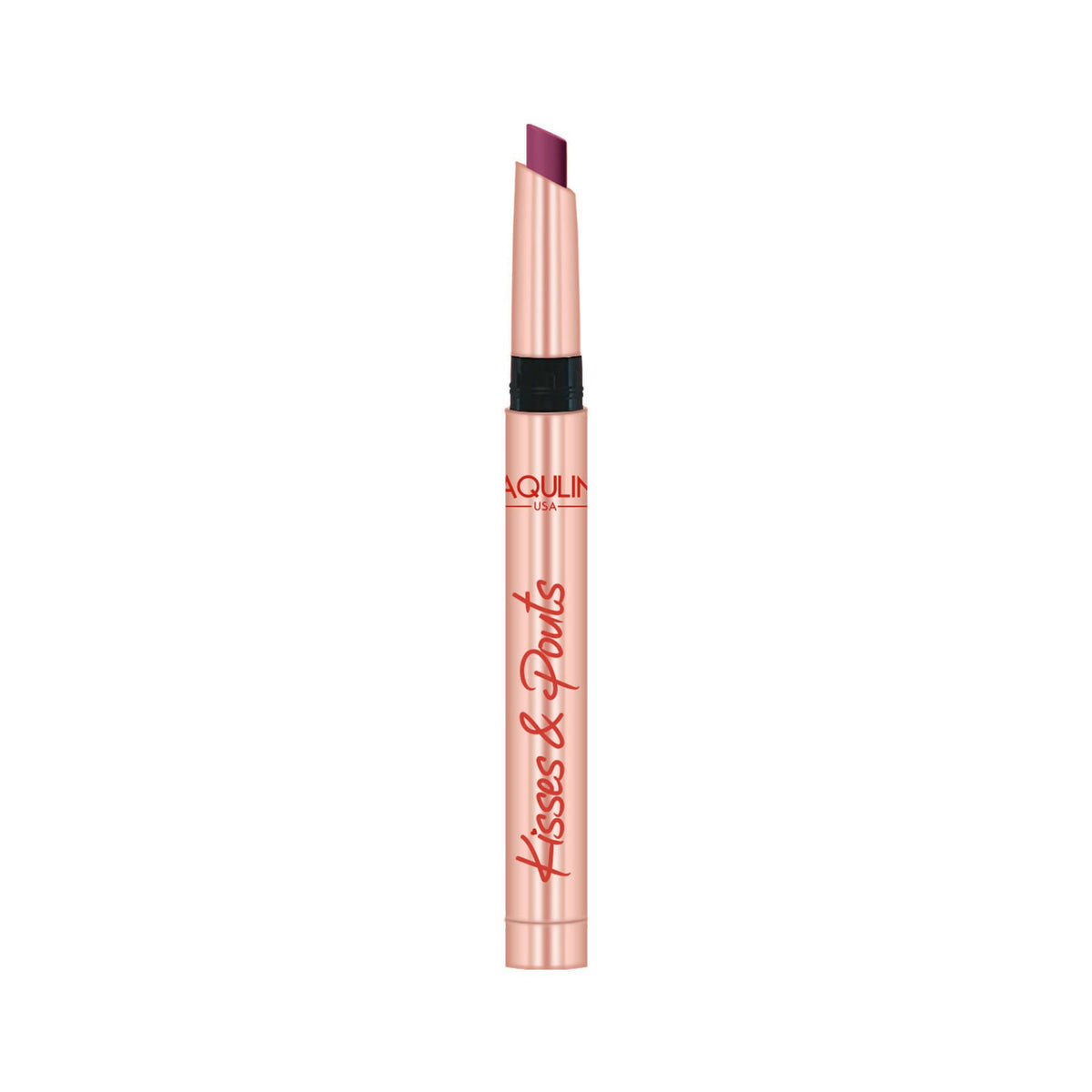 Image 1 of Jaquline USA Kisses & Pouts Transfer Proof Matte Lipstick - Butterfly Kiss 02