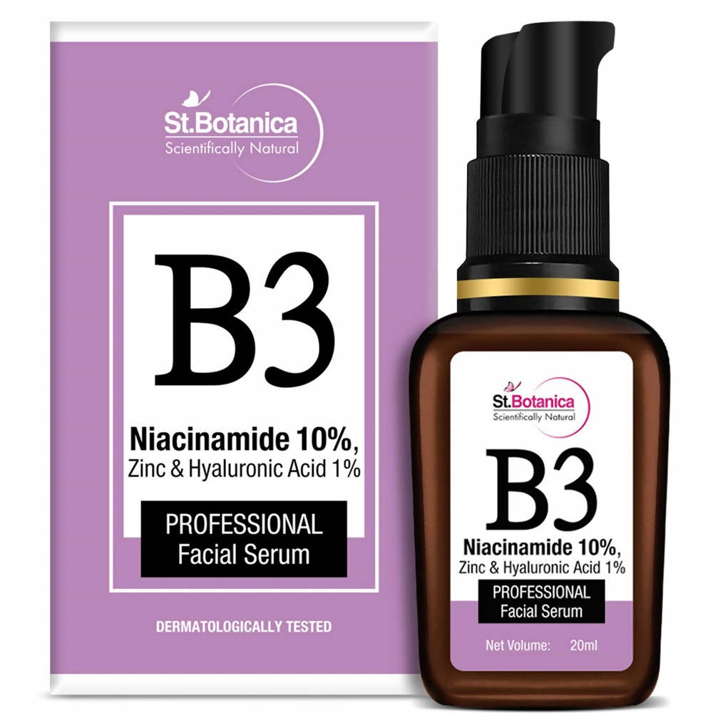 Image 2 of St.Botanica B3 Niacinamide, Zinc & Hyaluronic Acid Professional Facial Serum