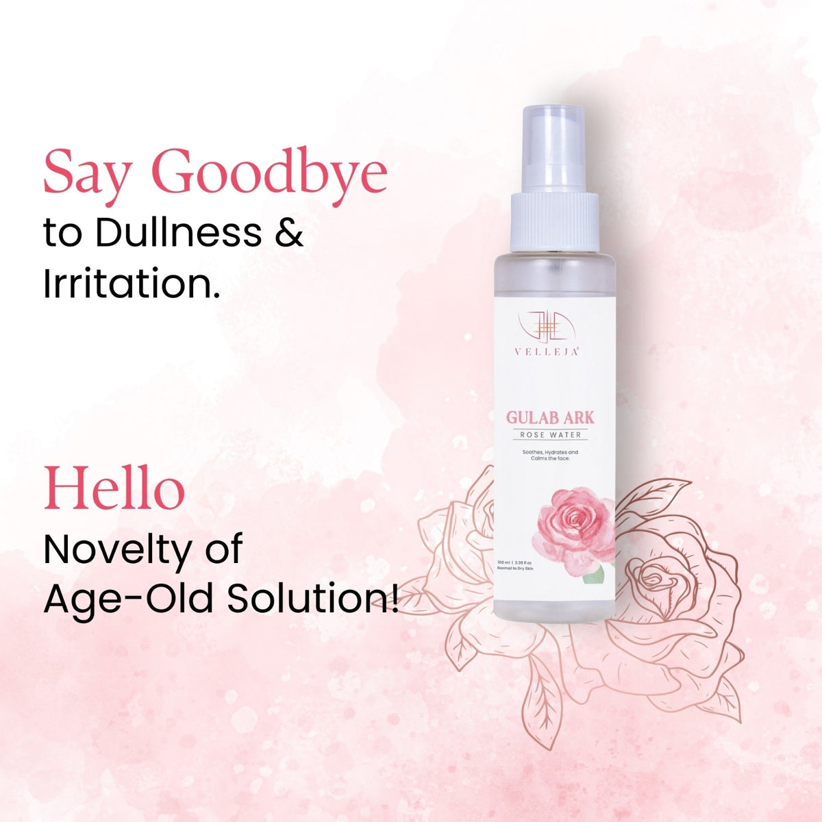 Image 2 of Velleja Gulab Ark - Rose Water