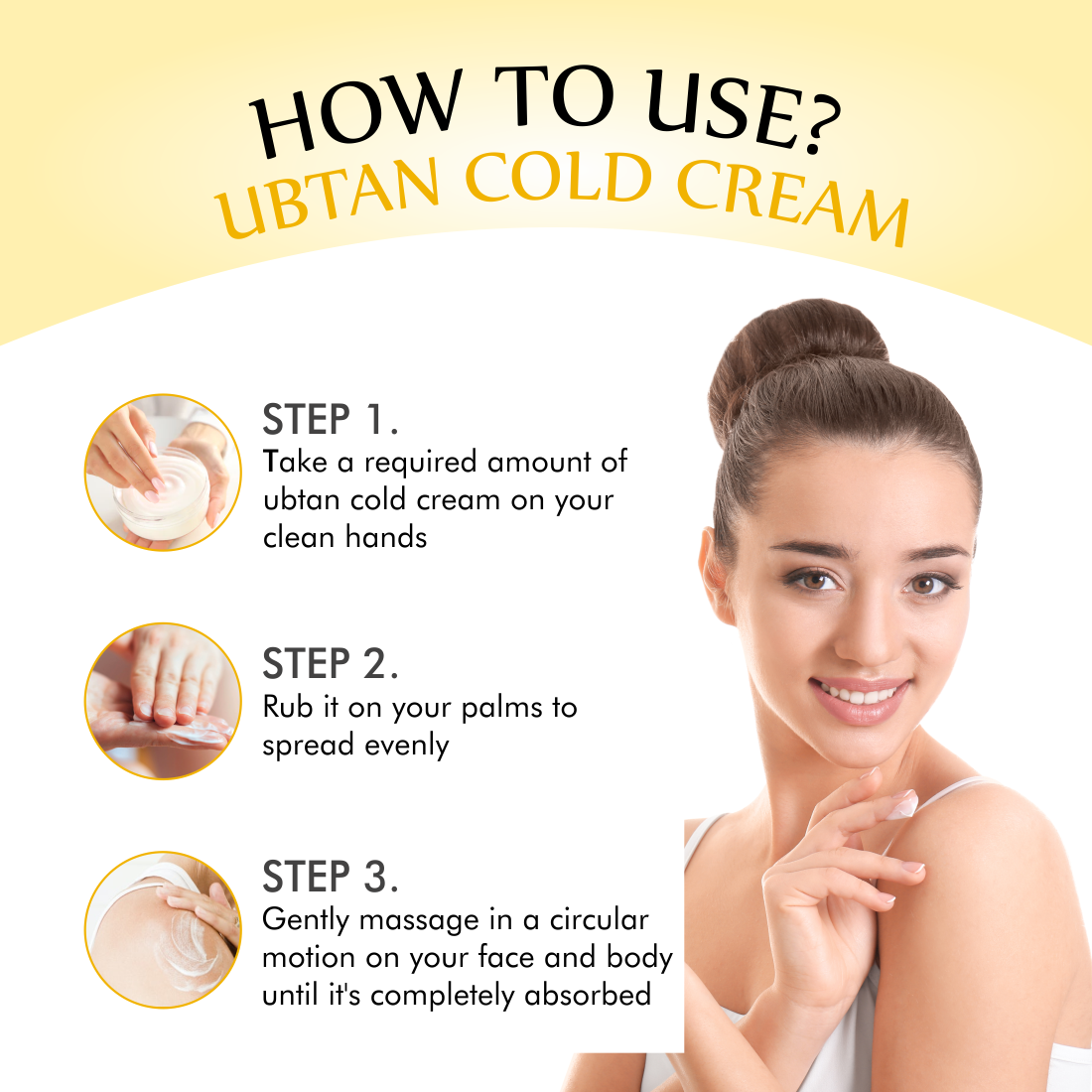 Image 5 of Nuerma Science Ubtan Cold Cream for Moisturizing & Glowing Skin