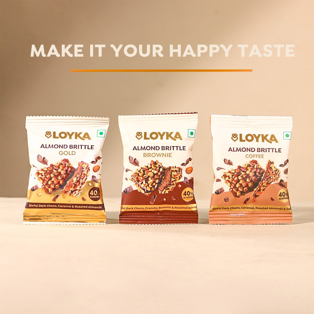 Image 2 of Loyka Almond Brittle Assorted 3 Pcs Box