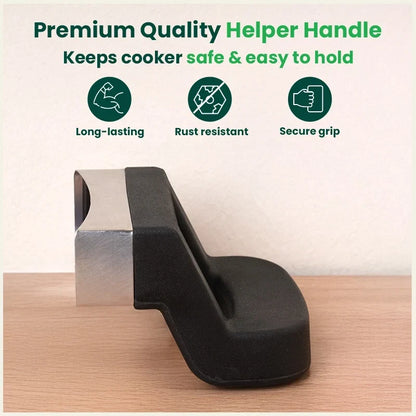 Image 3 of The Indus Valley 3.5L & 5.0L Triply Outer Lid Pressure Pan Helper Handle