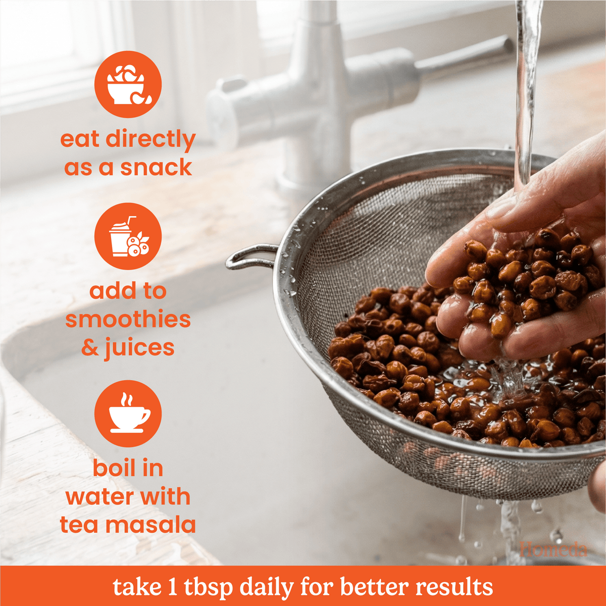 Image 4 of Homeda Sea Buckthorn Dry Berry Organic (Omega 3, Vitamin Rich)