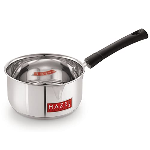 Image 7 of HAZEL Induction Bottom Sauce Pan Stainless Steel 1250 ML