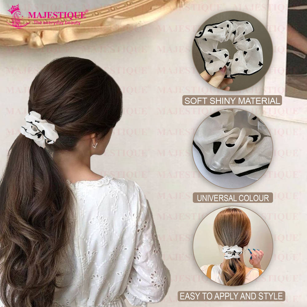 Image 3 of Majestique Organza Rubber Band