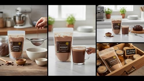 Image 5 of KOKOMAE Dark Drinking Chocolate Mix 200gm