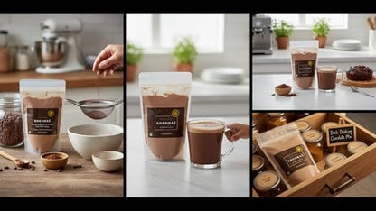 Image 5 of KOKOMAE Dark Drinking Chocolate Mix 200gm