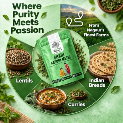 Image 6 of SAATYAKI NATURALS Organic Kasuri Methi - 400gm