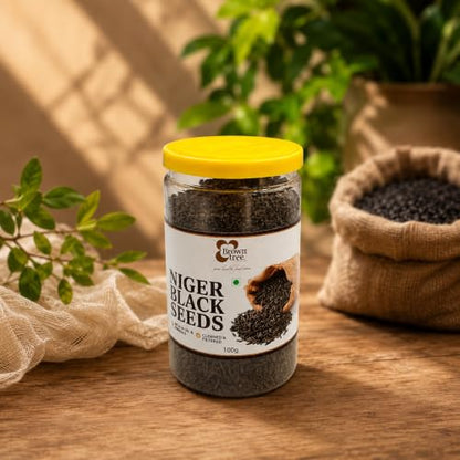Image 2 of 100 g (Pack of 1) for the product Brown tree Niger Black Seed
