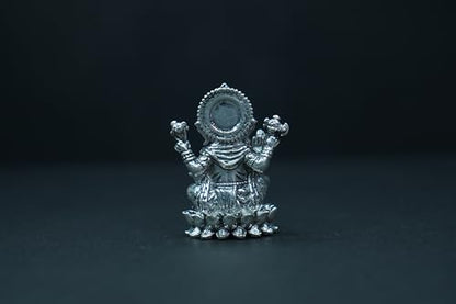 Image 3 of Dista Silvers Antique Lotus Ganesh 43.75g
