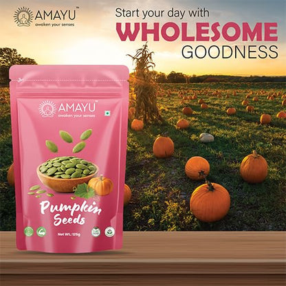 Image 4 of AMAYU Pumpkin Seeds 125g