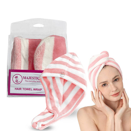 Image 1 of 1 pc for the product Majestique Hair Towel Wrap - Colour May Vary