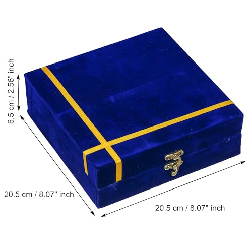 Image 4 of Webelkart Silver Plated Swastik Pooja Thali Set (Gold)
