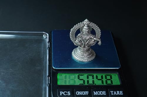 Image 6 of Dista Silvers Antique Ayyappa Idol Big 50.48G