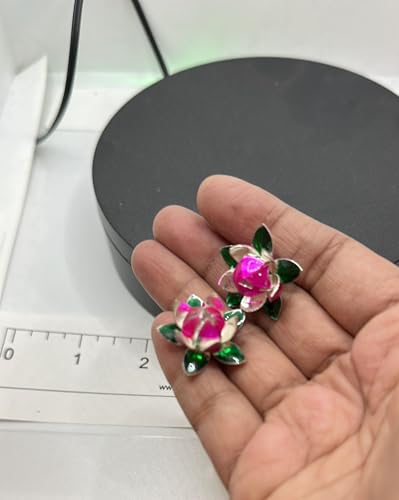 Image 3 of Dista Silvers Pink Lotus Flowers 9g Pack of 2