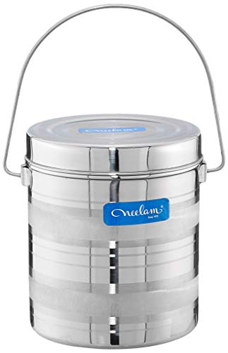Image 1 of 3.7 Litres for the product neelam Stainless Steel Diamond Milk Pot
