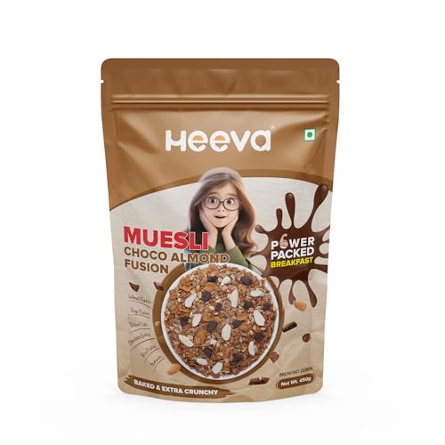 Image 1 of Default Title for the product Heeva 12g Protein Muesli Choco Almond 450g