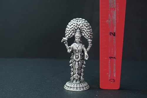 Image 5 of Dista Silvers Antique Vasavi Devi Standing Big 60.70G