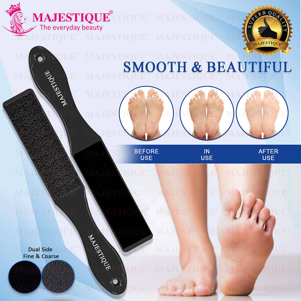 Image 3 of Majestique Double-Sided Foot File for Callus Removal, Smooth Feet