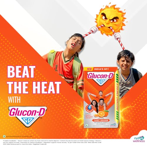 Image 5 of Glucon-D Instant Energy Health Drink Tangy Orange
