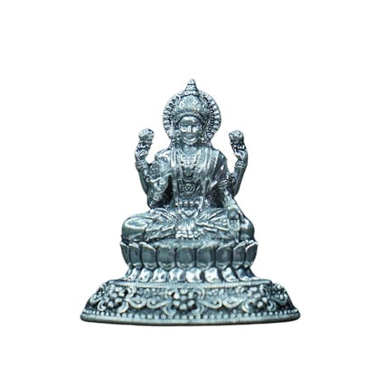 Image 1 of Default Title for the product Dista Silvers Antique Lotus Laxmi 17.40g