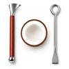 Image 1 of 2 for the product Velmora Coconut Breaker Tool for Kitchen & Coconut Scraper Manual