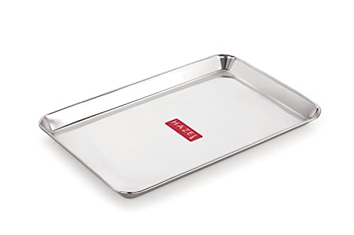 Image 2 of 1 / Small for the product HAZEL Stainless Steel Serving Tray