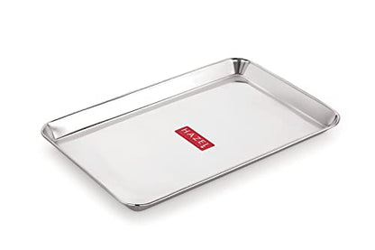 Image 2 of 1 / Small for the product HAZEL Stainless Steel Serving Tray