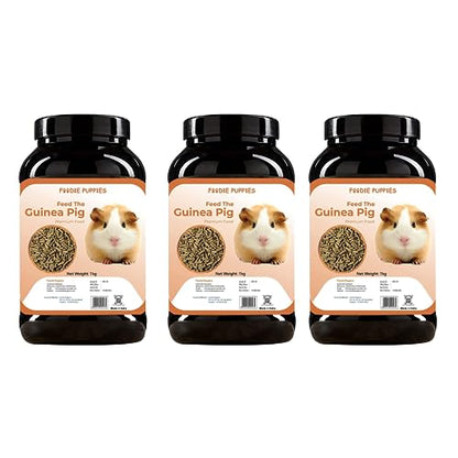Image 8 of Container - Guinea Pig Food, 3Kg for the product Foodie Puppies Premium Guinea Pig Food Pellets