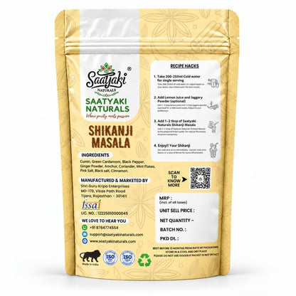 Image 6 of SAATYAKI NATURALS Shikanji Masala