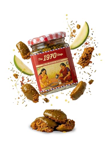 Image 1 of 250g for the product the 1970 shop Aam Ka Khatta Achaar Raw Mango Pickle