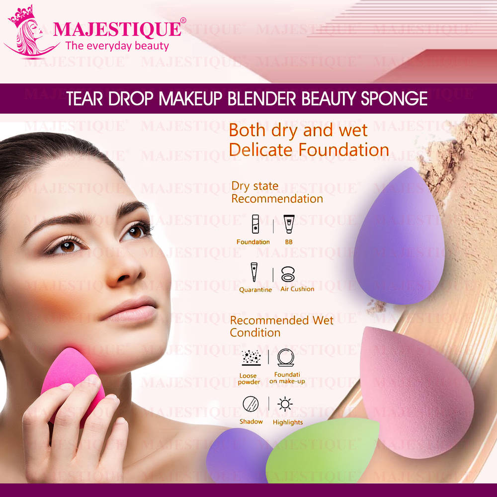 Image 5 of Majestique Makeup Blender Sponge