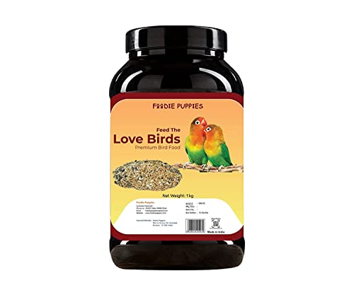 Image 3 of Container - Love Bird Seed, 1Kg for the product Foodie Puppies Bird Food for Lovebirds