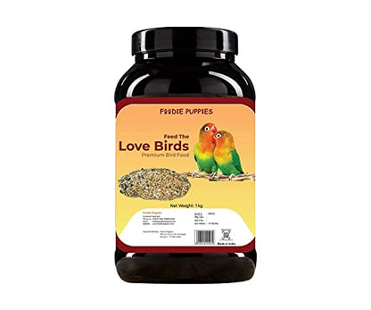 Image 3 of Container - Love Bird Seed, 1Kg for the product Foodie Puppies Bird Food for Lovebirds