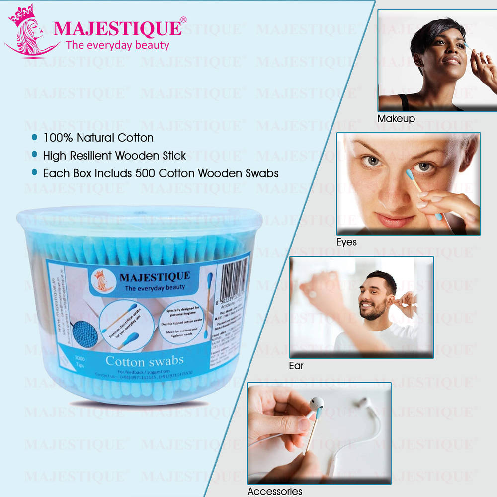 Image 3 of Majestique 500-Swab Ear Cleaner Buds