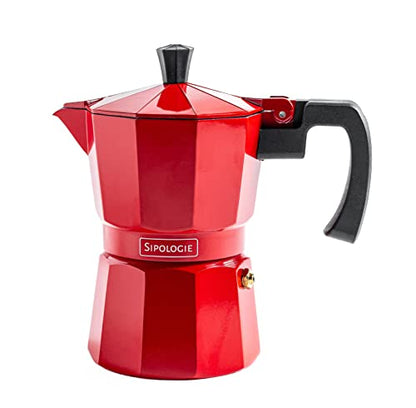 Image 1 of Default Title for the product Sipologie Roma Moka Pot Espresso Maker, 180ml