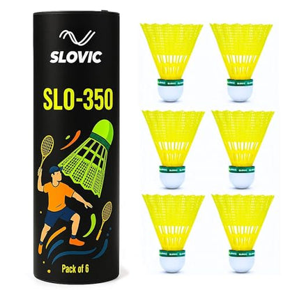 Image 1 of 6 for the product SLOVIC Shuttlecock Set Pack of 6