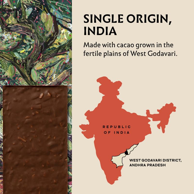 Image 4 of Manam Chocolate Signature Inclusion Tablet - Coconut & Almond, 55% Oat Milk - 80g