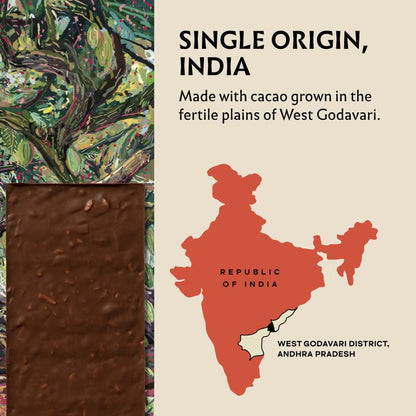 Image 4 of Manam Chocolate Signature Inclusion Tablet - Coconut & Almond, 55% Oat Milk - 80g