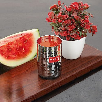 Image 2 of HAZEL Stainless Steel Glasses 350 ML
