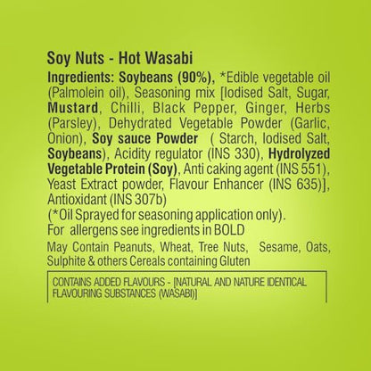 Image 3 of Roasty Tasty Roasted Soy Nuts Snacks Pack of 1 - 150g