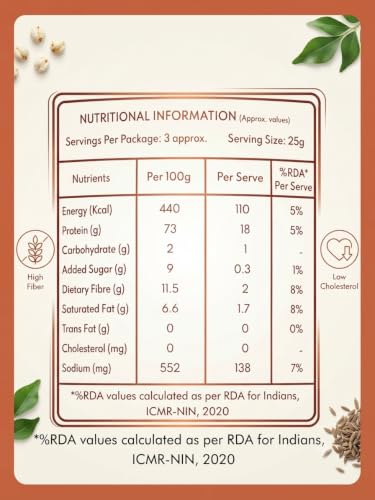 Image 3 of ROOTIVAFIT Soya Puffs Imly Flavour, Roasted Not Fried, High Protein Snack with Jowar and Soya Flour, 90g, Pack of 4